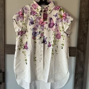 NWT- Button down top